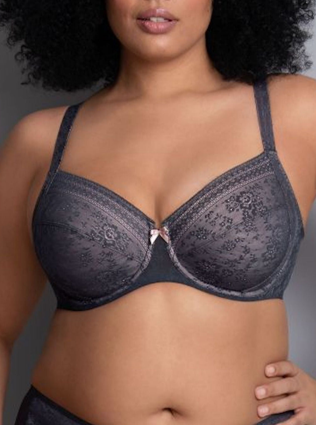 Large size underwired maternity and nursing bra (H/I/J cups)